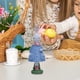 thumbnail image 4 of Figura de conejo de Pascua de resina, estatua de conejo, decoración de Pascua, adorno de escritorio para oficina, festival, granja, sala de estar, Azul, 4 of 7