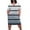 Multicolor4, variant on New Oversized Sundresses for Women 2025 Casual Short Sleeve V-Neck Mini Dress with Pocket Striped Skin-Friendly Flowy Dresses for Women