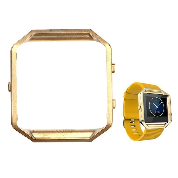 JQSM Polished Stainless Steel Metal Frame Holder Shell For Fitbit