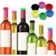 thumbnail image 4 of Juego de 6 tapones de silicona de colores para botellas, tapones reutilizables para botellas de cerveza, tapas de sellado para botellas de cerveza, jugo y vidrio, 4 of 5