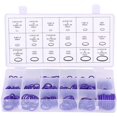 thumbnail image 1 of 270pcs Rubber Sealing O-Ring Assortment Kit Auto Air Conditioning System Repair Tool (Purple), 1 of 4