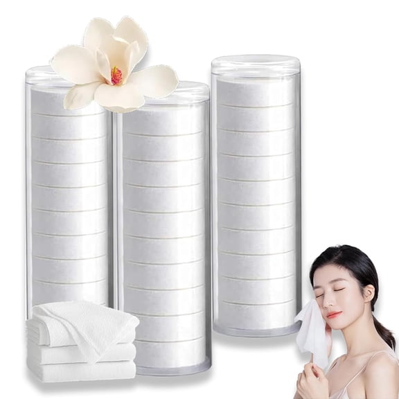 Hot Face Towel Heater Machine, 2026 Disposable Towel Warmer Dispenser, 5s Fast Heating Portable Hot Towel Dispenser with 500ml Tank Constant Temp for Spa Home Cleansing (60 Towels)