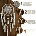 thumbnail image 6 of Cadorn White Lace Dreamcatcher with Wool Tassels - DIY Wall Hanging for Home & Wedding Decor, 6 of 7
