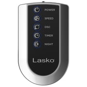 Lasko 48 3-Speed Oscillating, Remote, 7-Hour Timer, Night Mode Tower Fan T48314