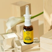 Beekeeper's Naturals Propolis Nasal Rinse Spray Max, Relief for Adults w/Eucalyptus, Oregano & Saline, Clears Nasal Congestion, Moisturizes Sinus Canal, Decongest Sinus Cavities, 1 fl oz