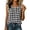 Z1-Black-wiyuqeen summer tank tops, variant on Wiyuqeen Womens Gingham Tank Top Sleeveless Crew Neck Loose Fit Summer Casual Tanks Lightweight Plaid Shirt for Beach Vacation Daliy Black L