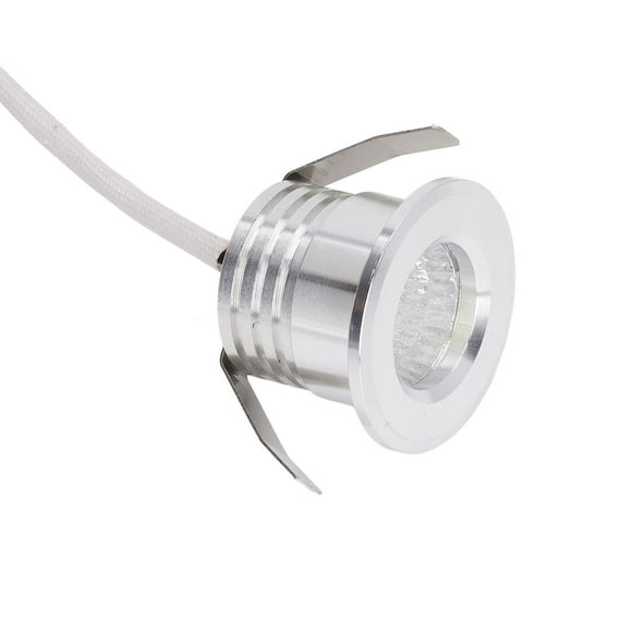 3W Mini Spotlights Indoor Recessed Ceiling Showcase Display Under Cabinet Lights Fixture, AC85-265V Recessed Spotlight Cabinet Lighting for Shopping Malls, Roofs, Cabinets