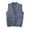 a-Grey20268, variant on FINALGANG Men's Knitted Vest Solid Color Slim Fit Outerwear Coat Sleeveless Button Front Gilet With Pockets For Casual Daily Outdoor Wear Fashionable Top