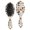 Halloween Black Cat Ghost, variant on Halloween Pumpkin Lantern Pattern Brush, Detangling Hair Brush,Oval Paddle Hair Brush, Smooth Handle Gifts for for Men Women Kids