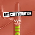 thumbnail image 5 of NYX Professional Makeup Fat Oil Slick Click Hydrating Tinted Lip Gloss with Lightweight Hydration, Verified, 0.07 oz, 5 of 10