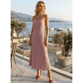 thumbnail image 2 of Vestido De Mujer Midi Casual Stretch Para Diario Y Salida, 2 of 5