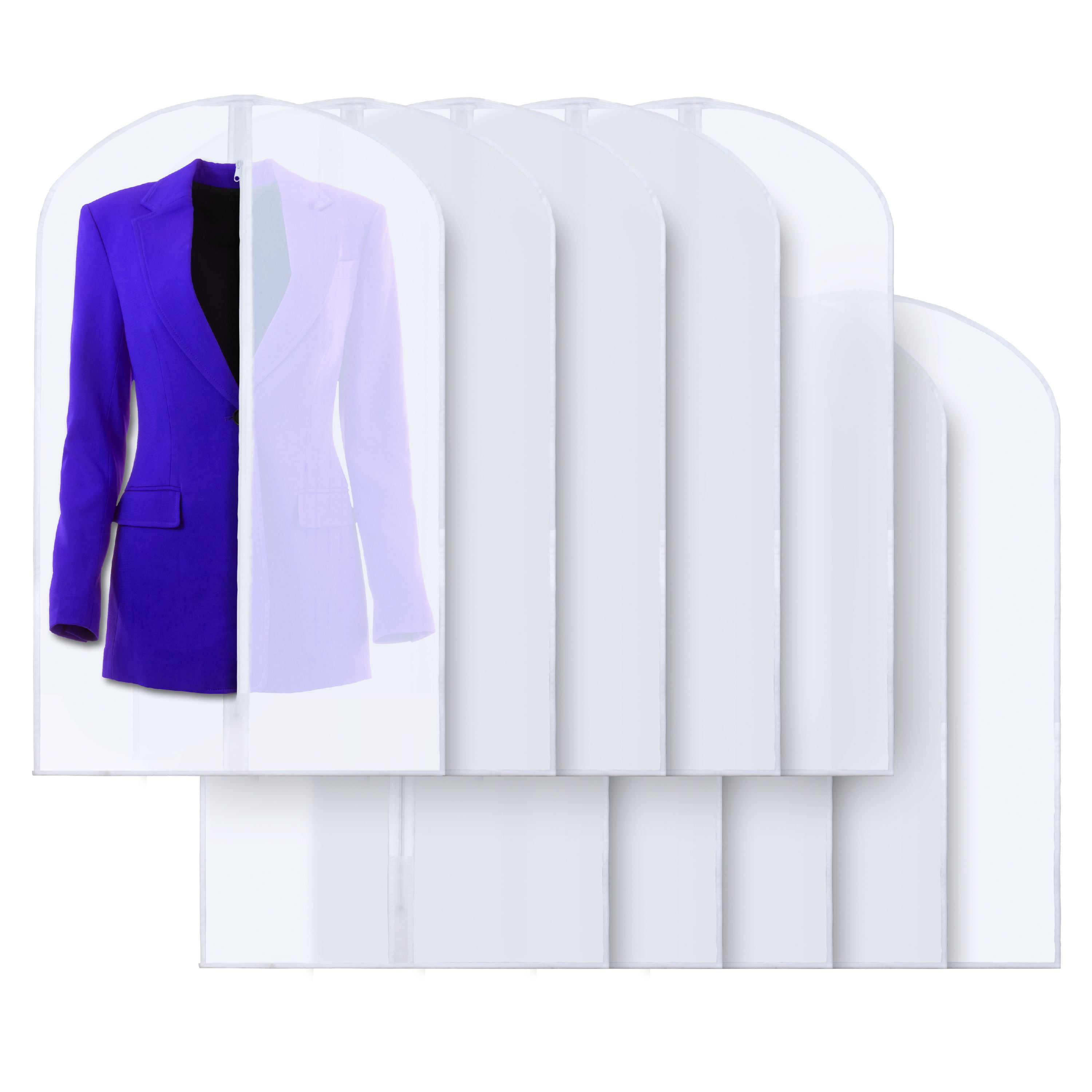 24" X 40" Folding Zippered Garment Bag For Suit Blazer Sport Coat Protection 