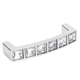 thumbnail image 4 of Tirador de cristal moderno y sencillo para puerta de armario con diamantes y doble orificio para cajón, 4 of 10