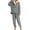 Gray, variant on UVN Winter Pajamas for Women Fuzzy Loungewear Sets Ladies Fleece Long Sleeve Tops and Long Pants 2 Piece Sleepwear