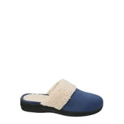 DF by Dearfoams Women's Microfiber Suede Scuff Slippers