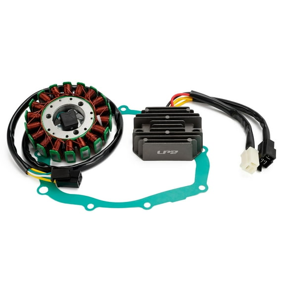 Magneto Stator   2-plug Voltage Rectifier   Gasket For Suzuki SV650 SV650S 99-02