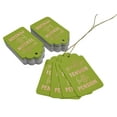 thumbnail image 3 of Inkdotpot Pack Of 100 Good Bye Tension Hello Pension Retirement Favor Paper Tags Craft Real Rose Gold Foil Hang Tags, 3 of 6