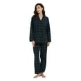 thumbnail image 3 of Kolipajam Couples Matching Pajamas Set 100% Cotton Flannel Pajamas for Couples with Pockets M, 3 of 5