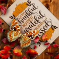 thumbnail image 4 of Thanksgiving Garden Flag 12x18 Inch Double Sided Vertical Thankful Grateful Blessed Farmhouse Outdoor Decor Seasonal Holiday Yard, 4 of 5
