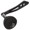 thumbnail image 1 of Folding Solid Metal Fishing Wheel Arm Fishing Reel Metal Handle Modification Accessories - Type B (Black), 1 of 8