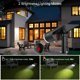 thumbnail image 3 of Focos solares para exteriores, 16 LED, IP67, impermeables, de anochecer al amanecer, luces de pared con luz diurna de 6500 K, luces solares para exteriores para jardín, 3 of 5