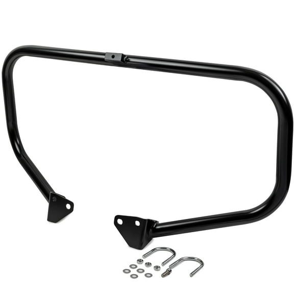Krator Barre de Protection pour Moteur Compatible avec les Modèles Harley Davidson Dyna 2006-2017 (Fat Bob, Low Rider, Street Bob, Super Glide, Wide Glide), Noir