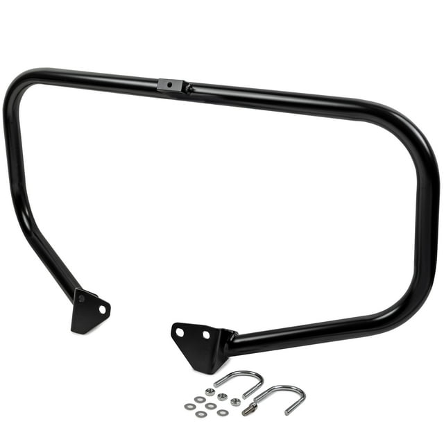 Krator Engine Guard Highway Crash Bar Compatible with Harley Davidson Dyna Wide Glide FXDWG 2007-2008