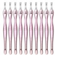 thumbnail image 1 of EeaseCA 10 Pcs Fourchettes de Manucure Multifonctionnelles Outils de Suppression de Peau Morte, 1 of 8