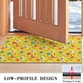 thumbnail image 3 of Fairy Princess Flower Pattern Door Rugs,Washable Non Slip Door Mats Indoor,Decorative Door Mats,Entry Mat Indoor for Entrance,Bedroom,Kitchen,Bathroom,17"x30", 3 of 6