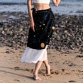 thumbnail image 6 of Constellation Stylish Chiffon Beach Skirts Summer Dress for Women, for the Beach, 6 of 6