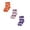 Pink 1PCS & Purple 1PCS & Orange3 1PCS, variant on jiaxiM 3 Pairs Fall Socks, Plush Socks, Festive Halloween Mid‑Calf Hosiery, Thick Fluffy Material, Elastic Fit, Comfort House Socks For Relaxing At Home