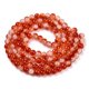 thumbnail image 3 of Crackle Baking Painted Imitation Jade Glass Beads Strands Round Crimson 8mm Hole: 1.5mm about 104~108pcs/strand 29.72 inch~30.91 inch(75.5~78.5cm), 3 of 3