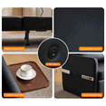 thumbnail image 5 of Resenkos 3-in-1 Convertible Sleeper Chair Bed with USB/Type-C Tray, Leather, Black, 5 of 11
