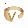 thumbnail image 1 of CUITING Fashion Adjustable Initial Alphabet Letter A-Z Ring Finger Rings Women Jewellery-Silver C, 1 of 9
