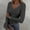 ^GY1, variant on Pxiakgy Hot Sale!! Womens Long Sleeve V Neck Ribbed Knit Fitted Casual Tops Tee Slim Basic Shirt Womens Long Sleeve V Neck Ribbed Knit Casual Tops Tee Slim Basic Shirt Black L