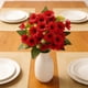 thumbnail image 5 of Plantas Verdes Artificiales De Plástico 1 unidad de crisantemos y margaritas artificiales rojas con tallos de plástico para decoraciones de bodas y centros de mesa para el hogar. Rkxzt, 5 of 9