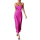 thumbnail image 1 of SAYOO Vestido de mujer casual, vestido de cintura sin mangas de color sólido SAYOO moda, 1 of 6