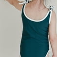thumbnail image 6 of ‌LYMAYTER Baby Girls Toddler Sleeveless Swimwear Infant Beach Bikini One-Piece Summer‌ one-piece swimsuit, 6 of 8