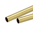 thumbnail image 1 of Tubo de latón Uxcell para industria, bricolaje 16mm x 0.5mm x 200mm, 1 of 5