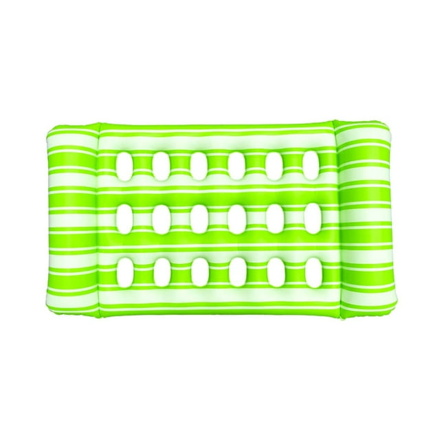 Inflatable Pool Float Chair Thickened Air Mattress for Swimming Relaxation Comfortable Water Bed Durable Floating for Adults