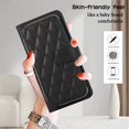 thumbnail image 3 of SaniMore for Samsung Galaxy A14 5G Buisness Case, Zipper Purse [Card Holders] Magnetic Clasp Kickstand Wrist/Crossbody Chain Lanyard PU Leather Wear-resistant Full Body Protective Wallet Shell, Black, 3 of 10
