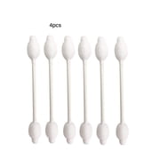 ACDANC Baby Cotton Swabs,Organic Chlorine-Free Safety Swabs for Kids Or Newborn Babies, Biodegradable Gentle Baby Qtips,Cruelty-Free&Hypoallergenic Children Cotton Buds (4 Packs of 55 Ct)