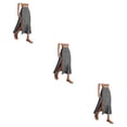 thumbnail image 1 of Sonducket larga dividida Estética Vacaciones Moda Primavera Verano Ropa Club Banquete Disfraces Accesorios Negro XXL Type1 NO1, 1 of 6