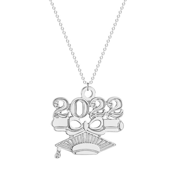 LSLJS Graduation Gifts for Her Necklace for Women Class Of Initial Graduation, Gifts for Mom Wife Girlfriend Her on Anniversary Mothers Day Valentines Day Christmas Birthday Gifts for Women