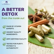 Grow Vitamin Liver Cleanse Detox & Repair - Herbal Supplement with Milk Thistle, Dandelion, Turmeric, Artichoke