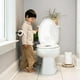 thumbnail image 3 of Asiento de entrenamiento para ir al baño Ingenuity Blanco, 3 of 6