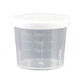 thumbnail image 1 of 1/5 Pcs Médicament Médicament Plastique Tasse de Mesure Guidée Pot de 20/30/50 ml, 1 of 8