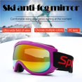 thumbnail image 4 of Esquí Anti-Vaho Protección Uv Gafas Esféricas Grandes Snowboard Gafas De Nieve A Prueba De Arena Para Mujeres Hombres Sweethay OD009134-00, 4 of 7