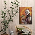 thumbnail image 3 of Cuadros Decorativos 5D DIY Diamond Painting Kits Taladro redondo completo Alien Holding Yoda Mosaico Imagen Likrtyny embutido en tela, 3 of 9