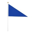 thumbnail image 1 of Ensemble Polyvalent de 20 Drapeaux Triangulaires Orange pour le Marquage de Jardin, l'Entraînement des Chiens et les Événements avec une Variété de Drapeaux Fonctionnels, 1 of 9